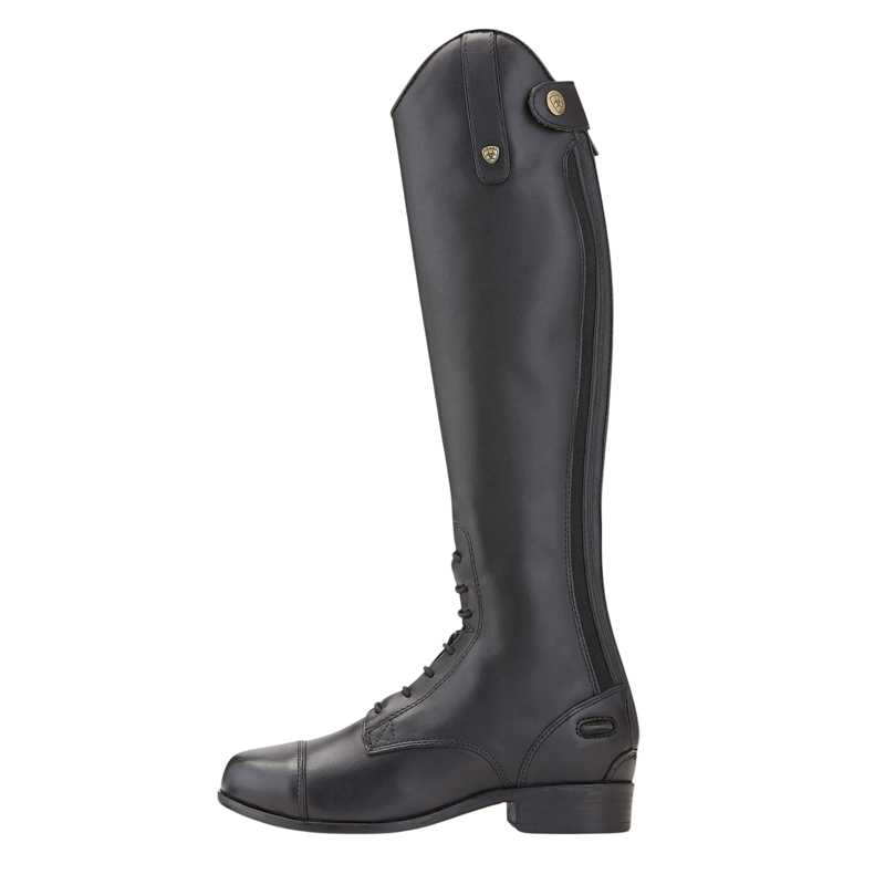 Ariat Heritage Contour II Field Zip Tall Riding Boots Ladies in Black-1